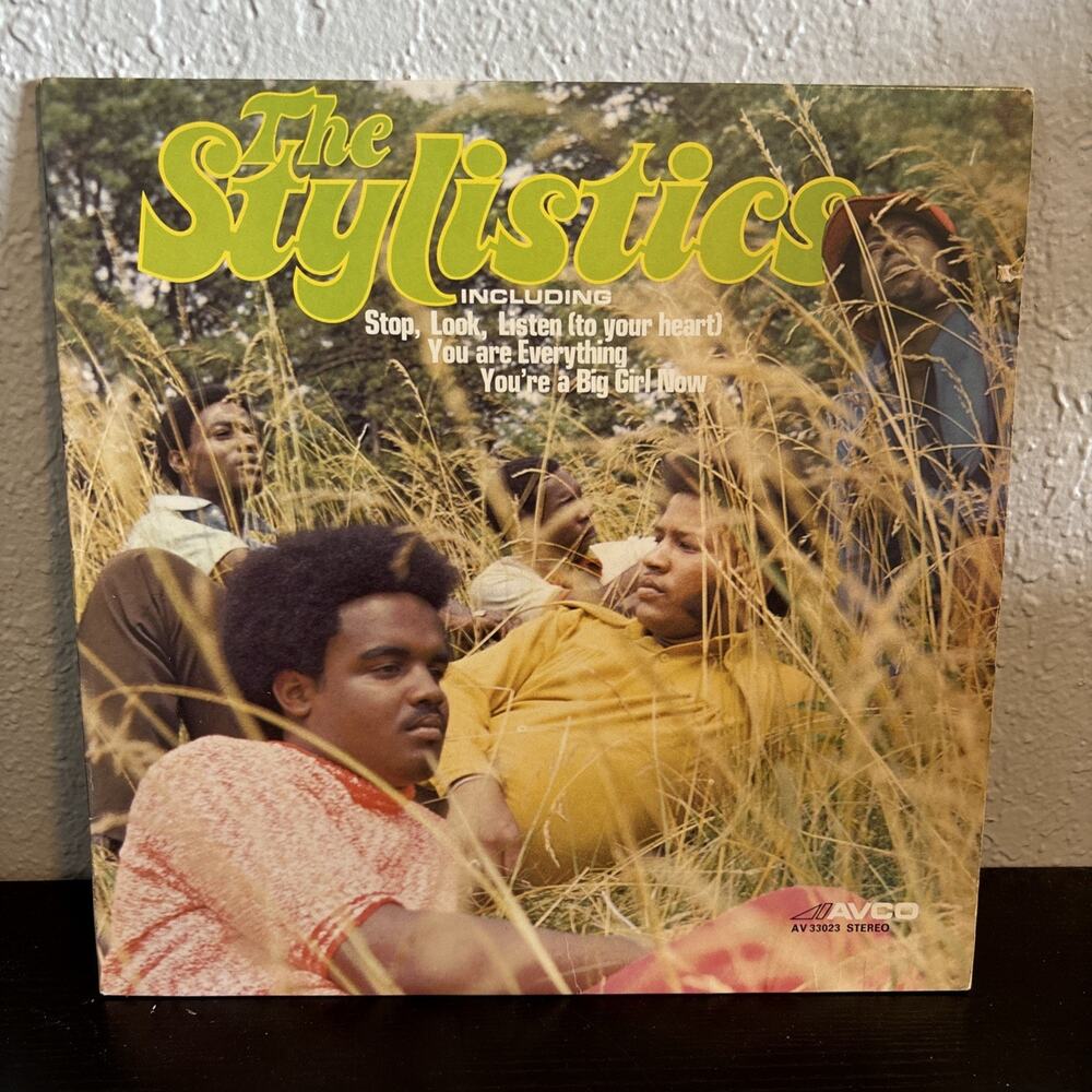 The STYLISTICS Self Titled LP Vinyl AVCO Records AV-33023 Rare Soul